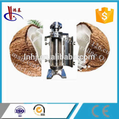 Liaoyang hongji Virgin coconut oil Stainless Steel tubular centrifuge for VCO extracted