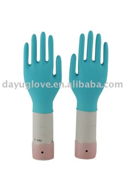 3mil Teal industrial work gloves