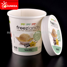 Custom printed disposable paper ice cream containers manufacturers