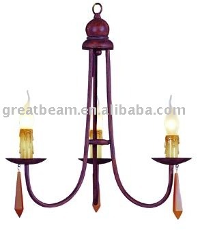 Classic iron craft pendant lamp D1189A