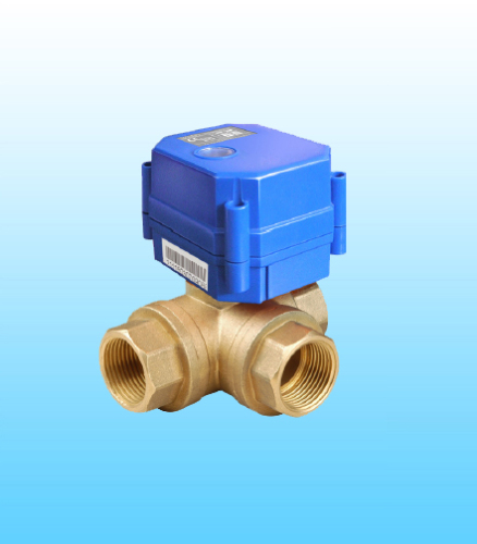 KLD20P 3 Way(B) Electronic Ball Valve for automatic control, HVAC, solar energy, solar heating ,water treatment