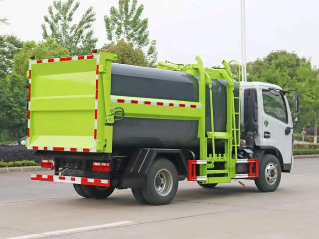 Dongfeng Dolica D6 Self Loading And Unloading Garbage Truck 4 Jpg