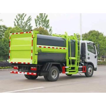 Dongfeng side loading compactor kitchen garbage truc