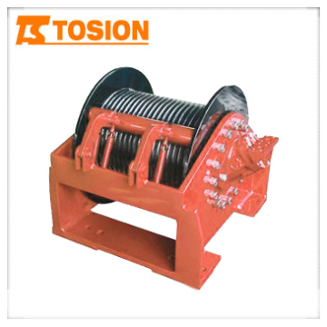 double drum hydraulic winches sale Interally indralled hydraulic winch