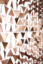 Gold TRILOGY BEADED CURTAIN