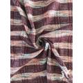 Slub Striped Rib Fabric Strick