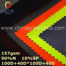 Tissu en tafet en nylon Spandex à deux voies pour vêtements textiles (GLLML339)