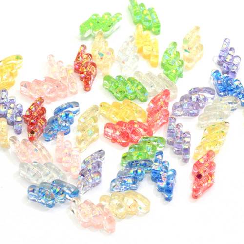 Diverse Nieuwe Collectie Glitter Hars Bloem Bliksem Hart Strik Cabochons Kawaii Plaksteen Hars Cabochons Haar Boog Centrum DIY