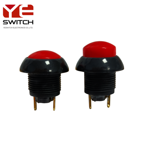 Electronic handle push button switch