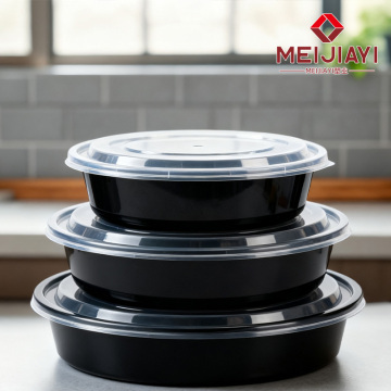 American-style round disposable packing box