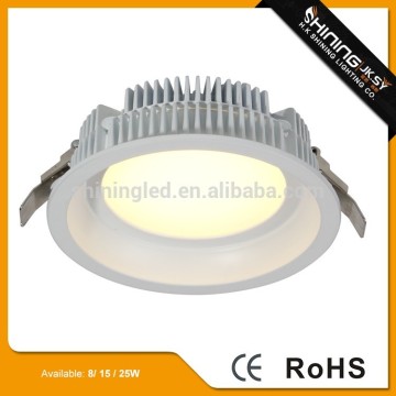 Made in china warranty 2 years 15w cob led downlight