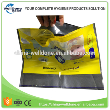 Disposable diaper custom poly bag