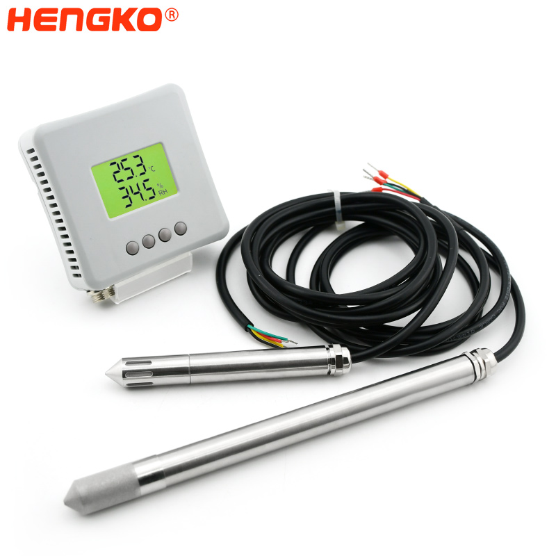 High Quality  RS485 Temperature And Humidity Transmitter Dew Point Sensor Probe  For Flower Nursery Grain Moisture Meter