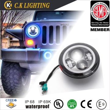 LED JK jeep wrangler headlight