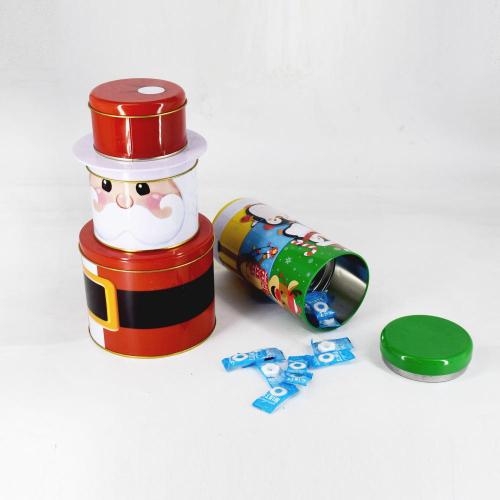 Hộp sắt Santa Claus tùy chỉnh