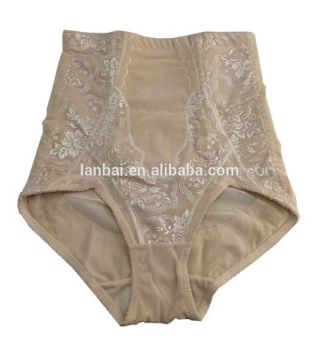 2014 Hot sale high waist slimmer shaper panties slimmer shaper briefs lace slimmer shaper panty