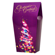 Purple Soft Gamble Packing Box for Christmas Foods
