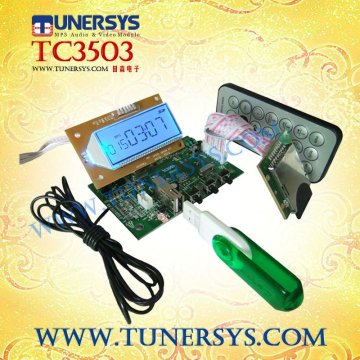 TC3503 Host USB SD radio MP3 board