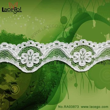 Raschel Scalloped Lace Trim