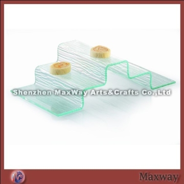 Clear Promotional Acrylic Cup Cake Display Stand Rack