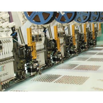 mixed flat sequin bead embroidery machine
