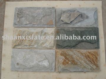 Natural mushroom slate for walling