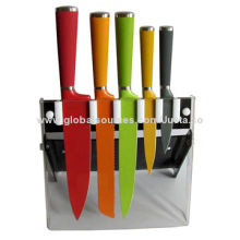 Salad master solingen knife colored non-stick coating