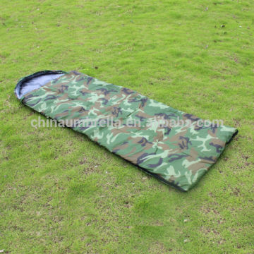 outdoor camp travel sleeping bag with hat keep warm