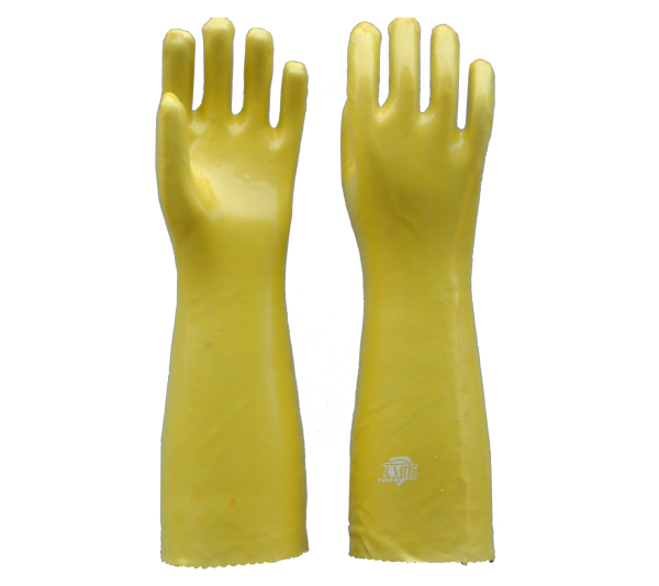 Guantes recubiertos de PVC con Cat 3