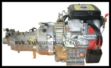 V Twin Diesel Engine with Gearbox