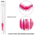 50pcs Multicolor Mascara Wand Eyelash Brushes