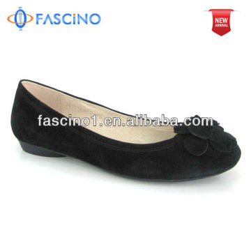 popular women black leather shoes