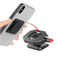 Silicone Protective Dashboard Mount: Quick Lock Car Phone Holder & Stand