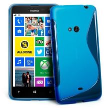 Blue Tpu Phone Case , S Line Phone Case For Smartphone Nokia Lumia