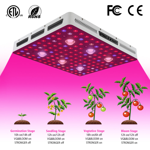 Veg＆Flowring COB 3000W Led Growランプ