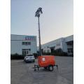 Long Service Life Trailer Tipo 9m Mobile Light Tower