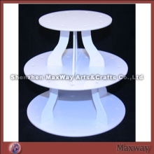 Milky Acrylic Cupcake Holder Rack