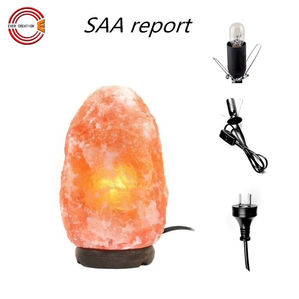 Handcrafted Himalayan Salt Lamp in Various Shapes and Designs
