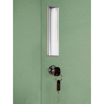 2 Locker de metal para escolas 6 portas