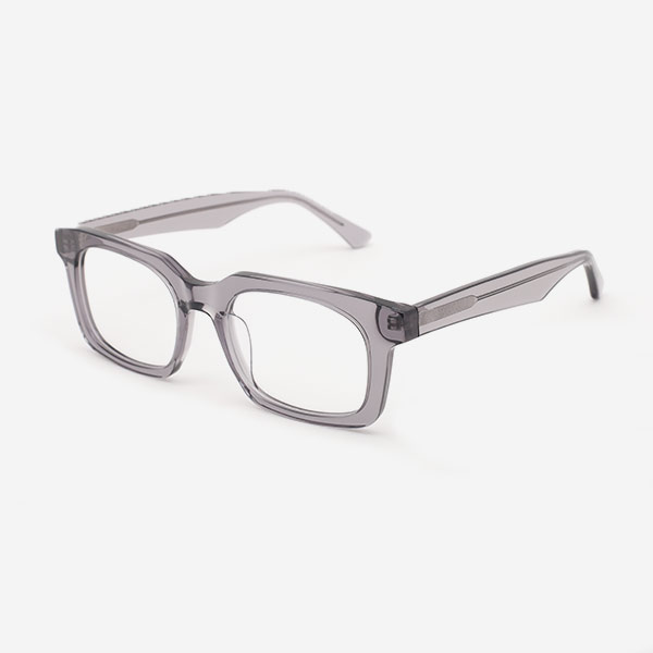 Rectangular and angular Acetate Men's Optical Frames 22A3011