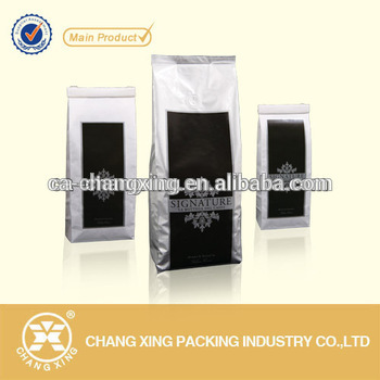 Laminated Aluminum foil packaging bag with window / Aluminum foil with front window packaging bag/ Aluminum foil bag