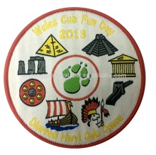 woven patch embroidered