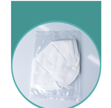 Disposable dust mask in individual package