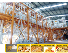 automatic flour mill PLC Wheat Flour Milling Machine wheat flour mill