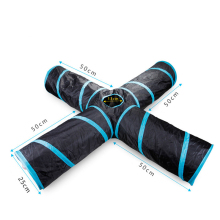 Wholesale Hot Sale 4-Way Collapsible Cat Tunnels - Tube Cat Toys for Indoor Pets