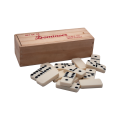 Indoor-Holz-Domino-Box-Spiel pädagogische Spiele für Erwachsene