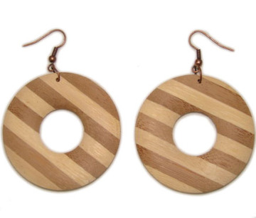 lovely wooden earring