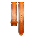 Vintage Gradient Color Leather Watch Strap With Buckle