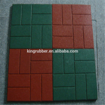 Playground rubber tile rubber paver
