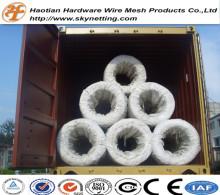 electro galvanized hot dip galvanized wire Galvanized Banding Wire zinc coating wire